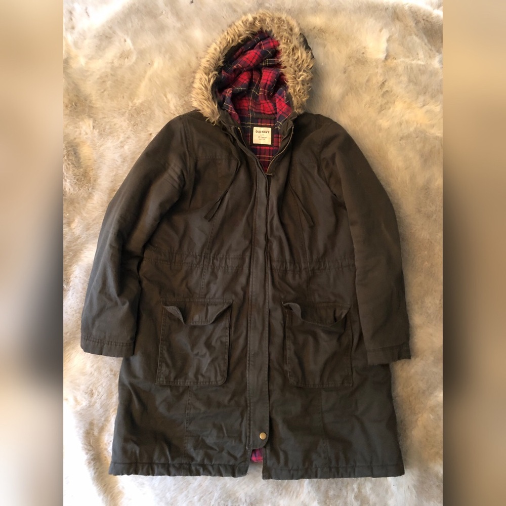 Old Navy flannel lined jacket